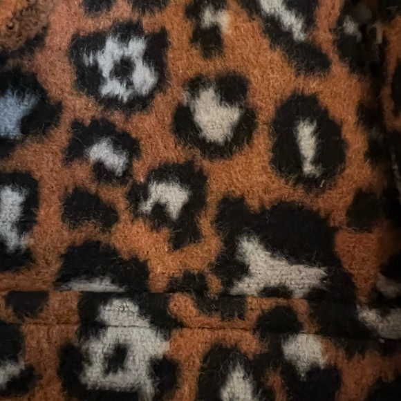 Simply Southern Large Cheetah Print Button Down Thick Shirt - Picture 3 of 6